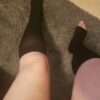 15-20 mmHg Women Knee High Open Toe Compression Socks
