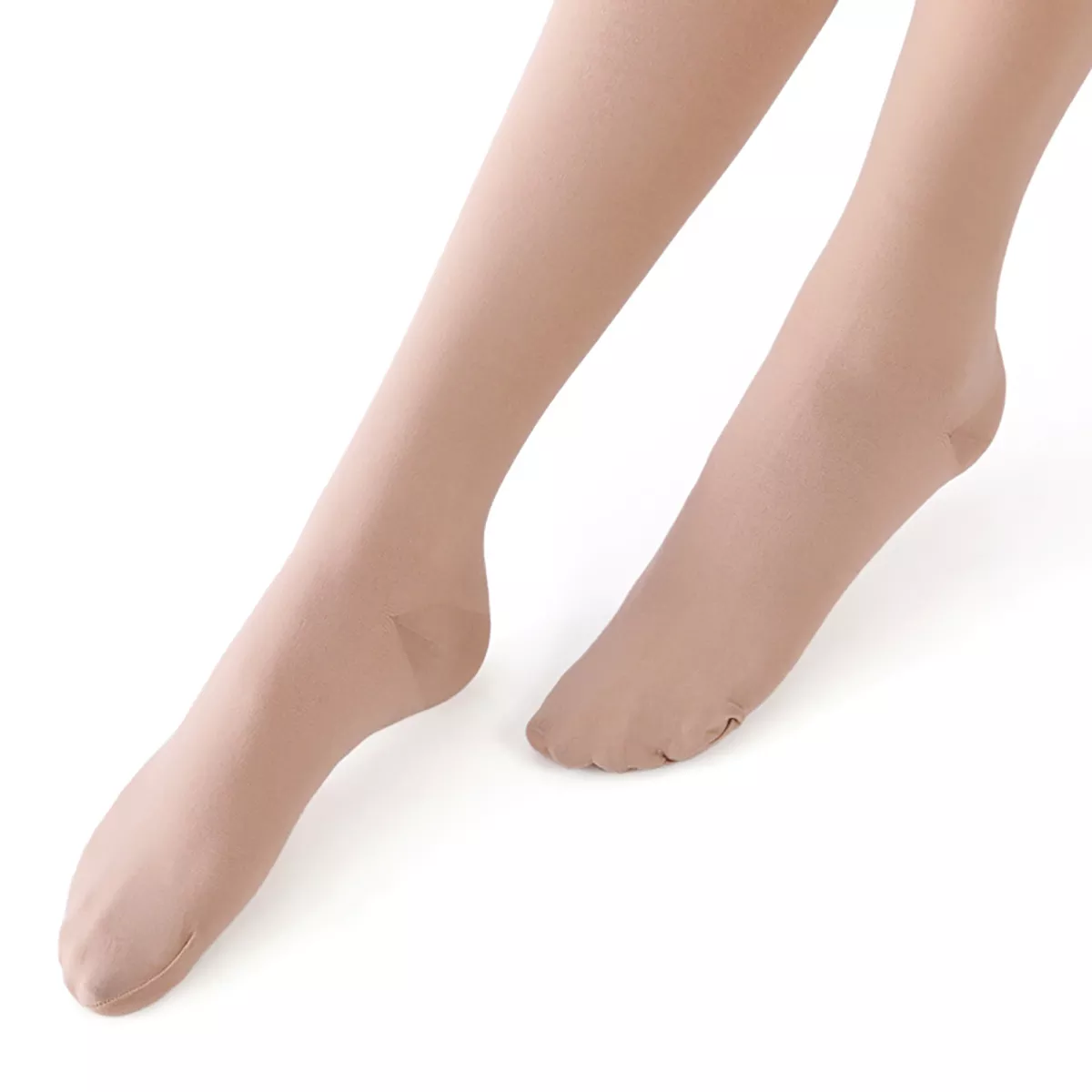Varcoh ® 8-15 mmHg Women Knee High Closed Toe Compression Socks Beige