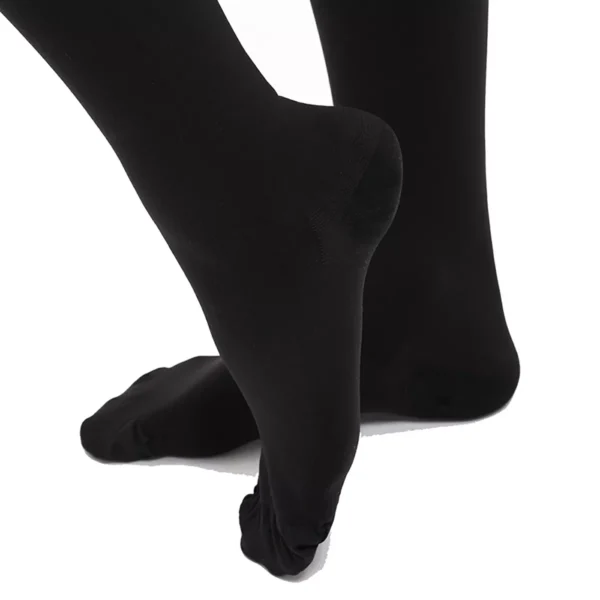 Varcoh ® 20-30 mmHg Men Knee High Closed Toe Compression Socks Black