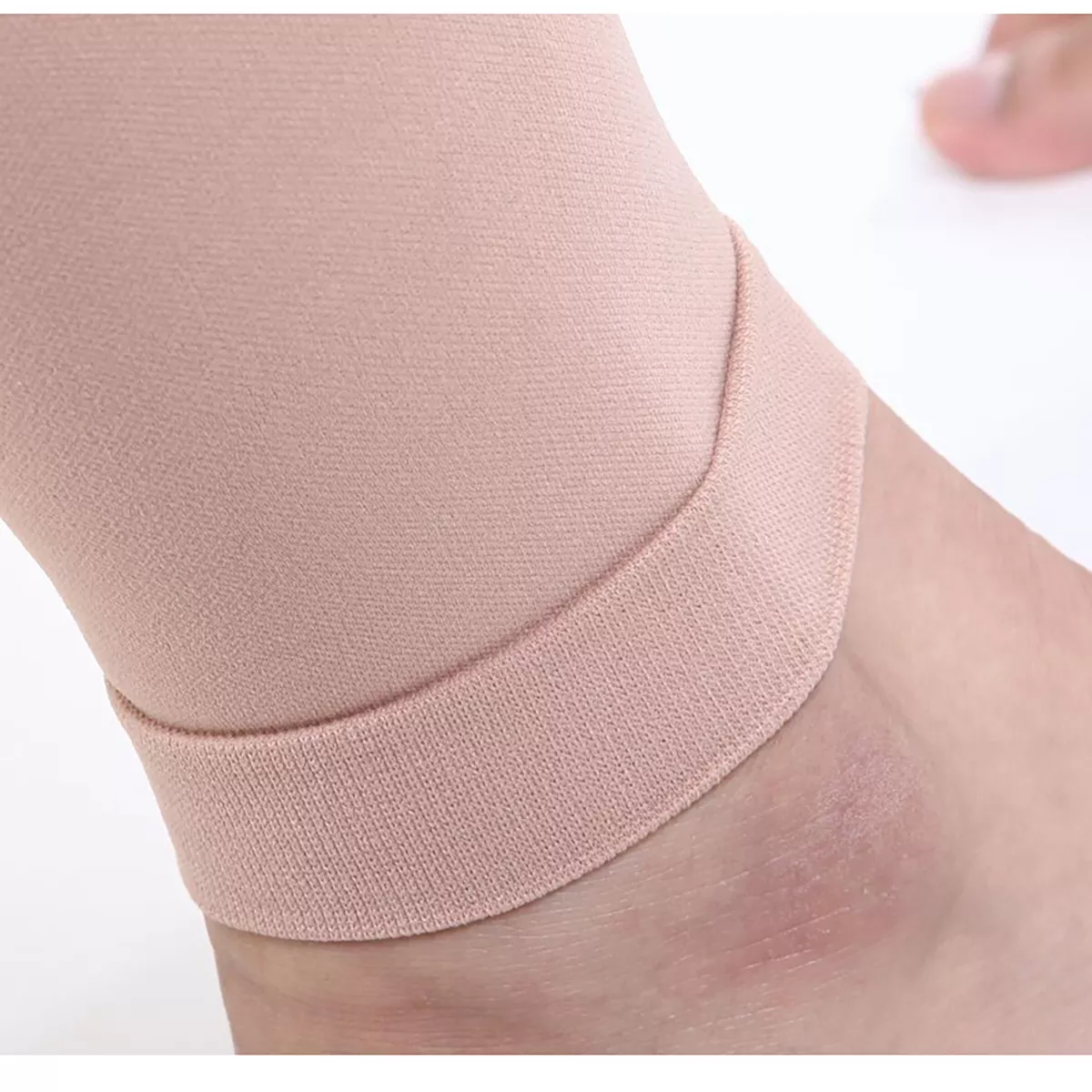 Varcoh ® 40-50 mmHg Men Thigh High Footless Compression Socks Bige