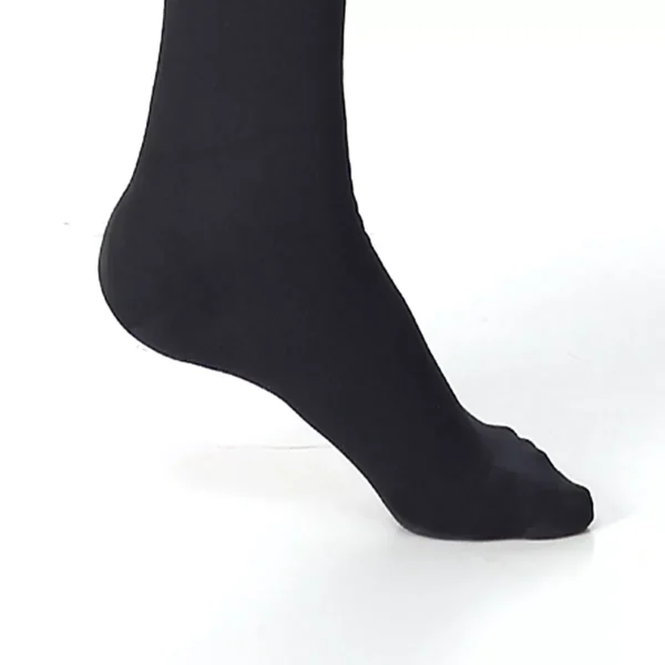Varcoh ® 15-20 mmHg Women Thigh High Closed Toe Compression Socks Black